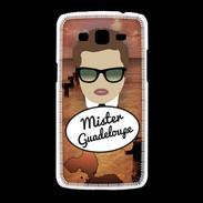 Coque Samsung Galaxy Grand2 Mister Guadeloupe Chatain