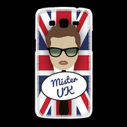 Coque Samsung Galaxy Grand2 Mister UK Chatain