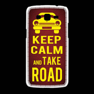 Coque Samsung Galaxy Grand2 Keep Calm and Take o road 2 Rouge