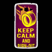 Coque Samsung Galaxy Grand2 Keep Calm and Burn Out Rose