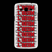 Coque Samsung Galaxy Grand2 L'seum rouge