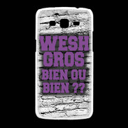 Coque Samsung Galaxy Grand2 Wesh Gros Violet