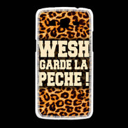 Coque Samsung Galaxy Grand2 Wesh garde la pèche Léopard