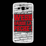 Coque Samsung Galaxy Grand2 Wesh garde la pèche Rouge