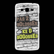 Coque Samsung Galaxy Grand2 Pas 2 bolosses sur fond en brique