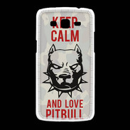 Coque Samsung Galaxy Grand2 Keep calm pitbull 1 ZG