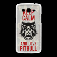 Coque Samsung Galaxy Grand2 Keep calm pitbull 2 ZG