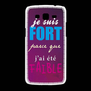 Coque Samsung Galaxy Grand2 Fort et faible ZG