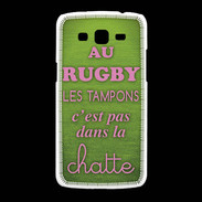 Coque Samsung Galaxy Grand2 Rugby Tampons ZG