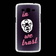 Coque Samsung Galaxy Grand2 In Catch We trust Rouge ZG