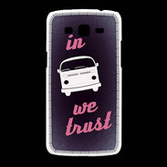 Coque Samsung Galaxy Grand2 In Combi We trust Rouge ZG