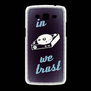 Coque Samsung Galaxy Grand2 In DJ We trust Bleu ZG