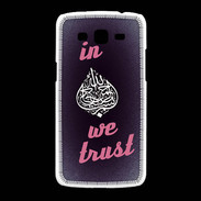 Coque Samsung Galaxy Grand2 In Islam We trust Rouge ZG