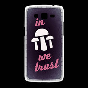 Coque Samsung Galaxy Grand2 In Mushrooms We trust Rouge ZG