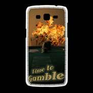 Coque Samsung Galaxy Grand2 Poker flamme