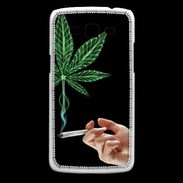 Coque Samsung Core Plus Fumeur de cannabis