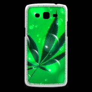 Coque Samsung Core Plus Cannabis Effet bulle verte