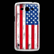 Coque Samsung Core Plus Drapeau USA grunge et vintage 5