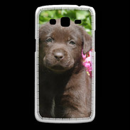 Coque Samsung Core Plus Chien labrador chocolat 3
