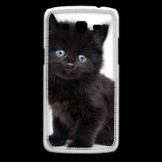 Coque Samsung Core Plus Petit chaton noir
