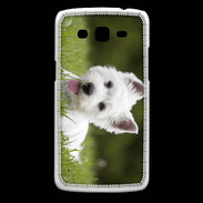 Coque Samsung Core Plus Chiot terrier blanc 2