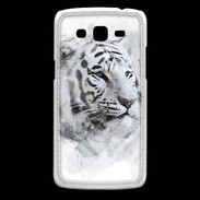 Coque Samsung Core Plus Tigre blanc 100