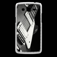 Coque Samsung Core Plus Guitare en noir et blanc