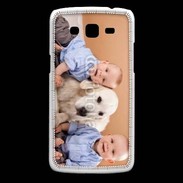 Coque Samsung Core Plus Jumeau avec chien