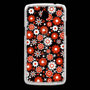 Coque Samsung Core Plus Fond motif floral 750 