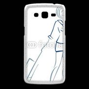 Coque Samsung Core Plus Hôtesse de l'air 2