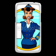 Coque Samsung Core Plus Hôtesse de l'air 5