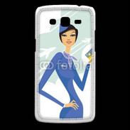 Coque Samsung Core Plus Hôtesse de l'air 8
