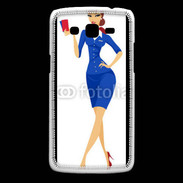 Coque Samsung Core Plus Hôtesse de l'air 9