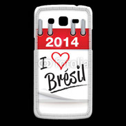 Coque Samsung Core Plus I love Bresil 2014