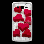 Coque Samsung Core Plus Coeur en bois