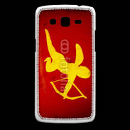 Coque Samsung Core Plus Cupidon sur fond rouge