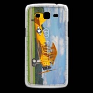 Coque Samsung Core Plus Avio Biplan jaune