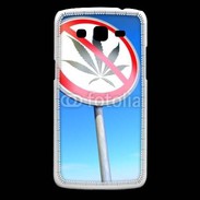 Coque Samsung Core Plus Interdiction de cannabis