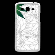 Coque Samsung Core Plus Fond cannabis