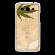 Coque Samsung Core Plus Fond cannabis vintage