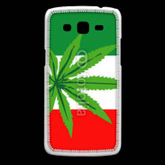 Coque Samsung Core Plus Drapeau italien cannabis