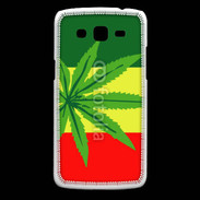 Coque Samsung Core Plus Drapeau reggae cannabis