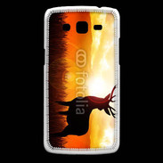 Coque Samsung Core Plus Silhouette d'un cerf 5