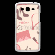 Coque Samsung Core Plus Fond fashion rose 4