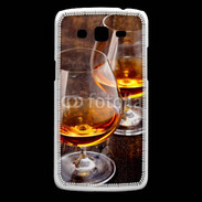 Coque Samsung Core Plus Verre de cognac