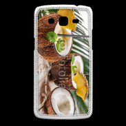 Coque Samsung Core Plus Pinacolada dans une noix de coco
