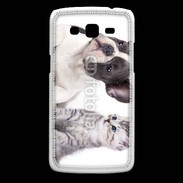 Coque Samsung Core Plus Duo chien et chat