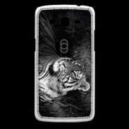 Coque Samsung Core Plus Tigre du Bengale en noir et blanc