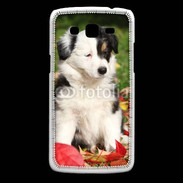 Coque Samsung Core Plus Adorable chiot Border collie