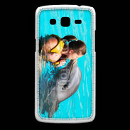 Coque Samsung Core Plus Bisou de dauphin